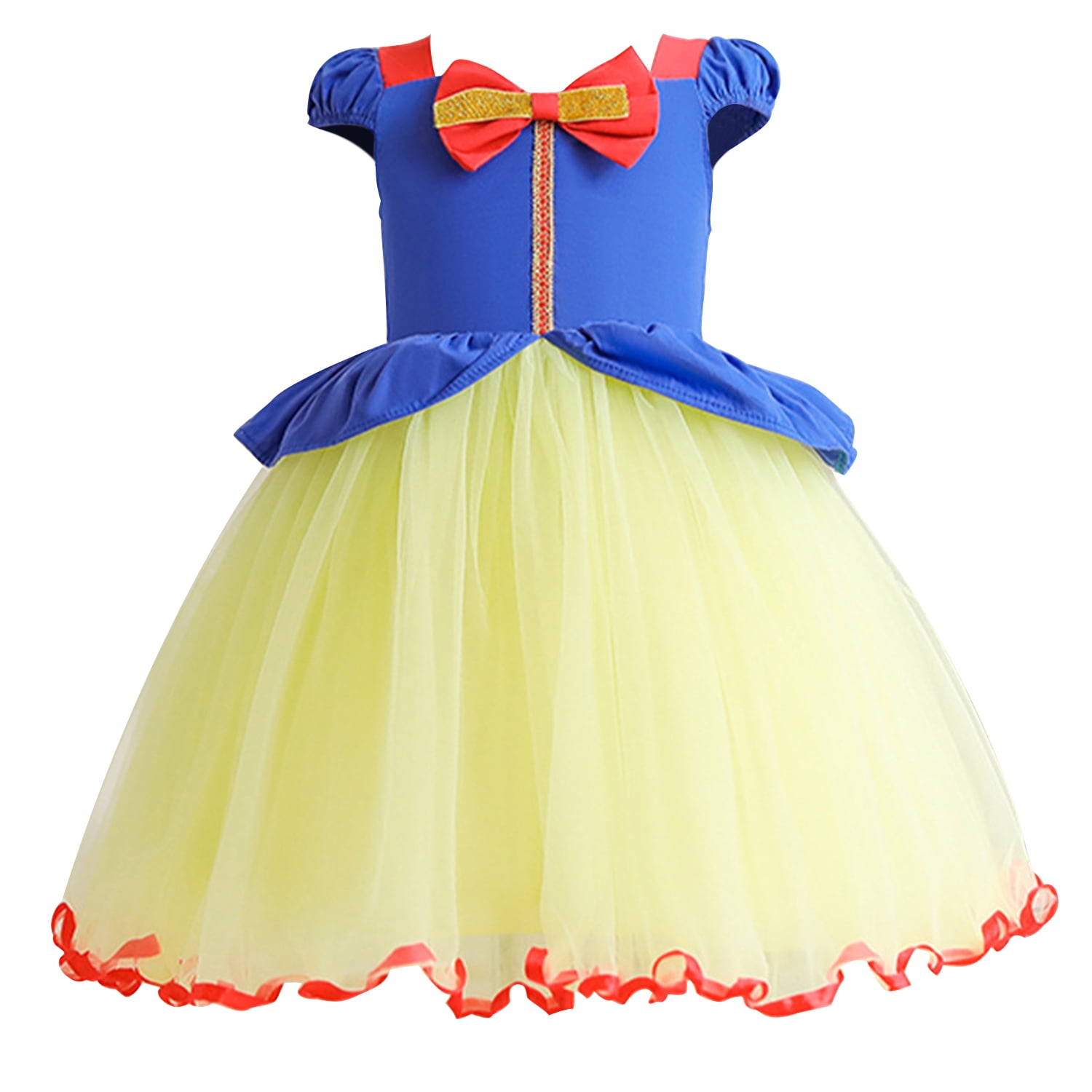 HAWEE Toddler Girls Princess Tutu Dress Rapunzel Fancy Dress Up Costume
