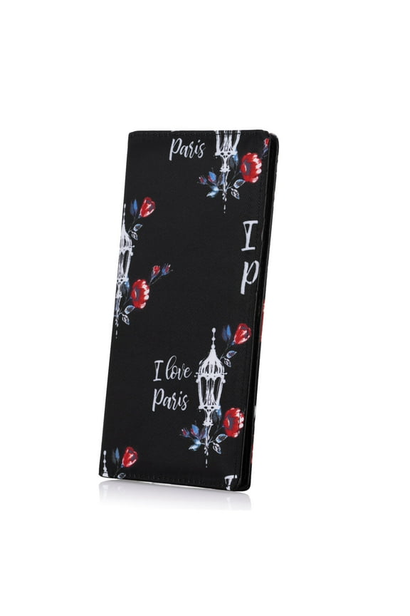 Ultra Slim Thin RFID Blocking Credit Card Holder Bifold Clutch Wallets for Women