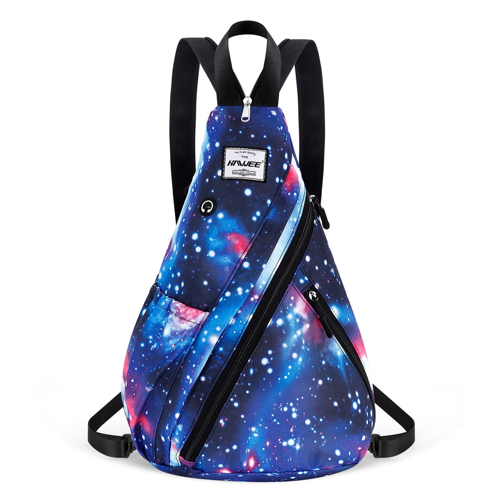Medium Sling Backpack Lightweight Convertible Crossbody Bag Travel Daypack SEAFEW Small Sling Bag Crossbody Backpack - Anti-Theft Chest  main image 2