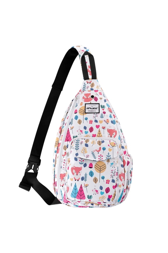 Women's Recycled Lighten Up Sling Backpack for Commuting and Hiking, Fox