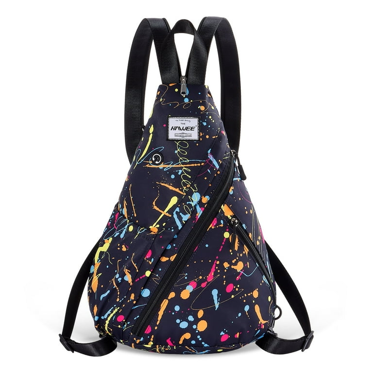 HAWEE Women's Rope Sling Bag Convertible Water-Resistant Chest