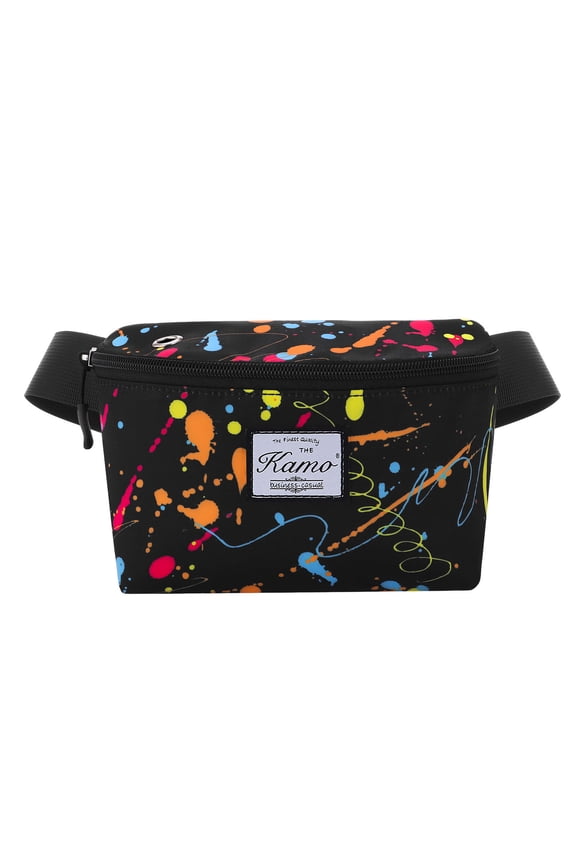 Fanny Packs for Women - Slim Yet Spacious Waist Pack with Headphone Cord Access - Lightweight Fannie Hip Bag Great for Hiking, Walking, Biking, Running, Travel