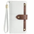 thumbnail image 1 of HAWEE Womens Wallets Large Capacity Credit Card Holder Rfid Wallet Women Zipper Pocket Leather Ladies Wristlet Clutch Wallet, 1 of 7