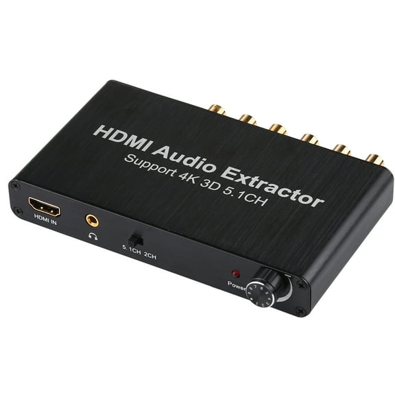 HAWEEL 4K 3D HDMI 5.1CH Audio Decoder Extractor