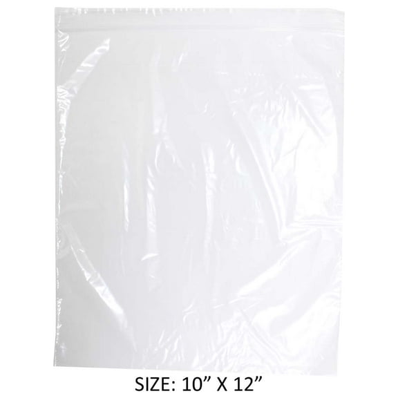 HAWK 1000 Piece Resealable Plastic Bags Set | 10" x 12" (25.4 cm x 30.5 cm) | 2.5 mil Thick | Washable & Recyclable | Perfect for Crafts, Keepsakes, Photos