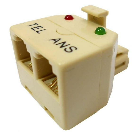 HAWK (2 Pack) Announcement Stopping Device | Designed For Telephones | Easy Wall Jack Plug-in