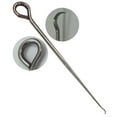 thumbnail image 1 of HAWK (2 Pack) Stainless Steel Double Ended Spring Hook | 8 3/8" (21.3 cm) Precision Tool | Dual-Designed Ends | Rust-Resistant, 1 of 1