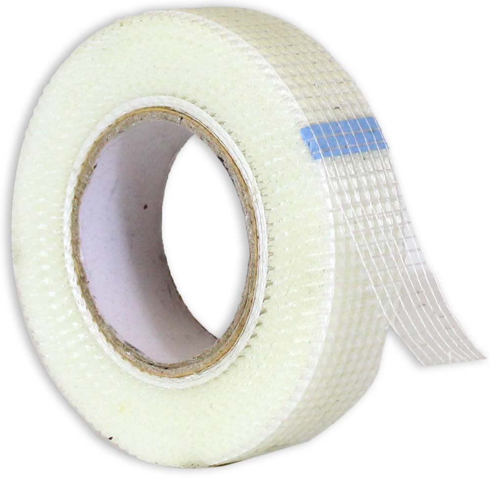 HAWK 25 Meter Fiberglass Tape 25 mm Wide Robust & Seamless Drywall