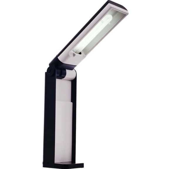 HAWK Clamp Lamp | 10.5" (26.7 cm) Foldable Desk Lamp | Bright, Eye-friendly Light | Smart Auto On/Off | Compact Design with 3.5" x 3.25" (8.9 cm x 8.3 cm) Base | 120V Indoor Use