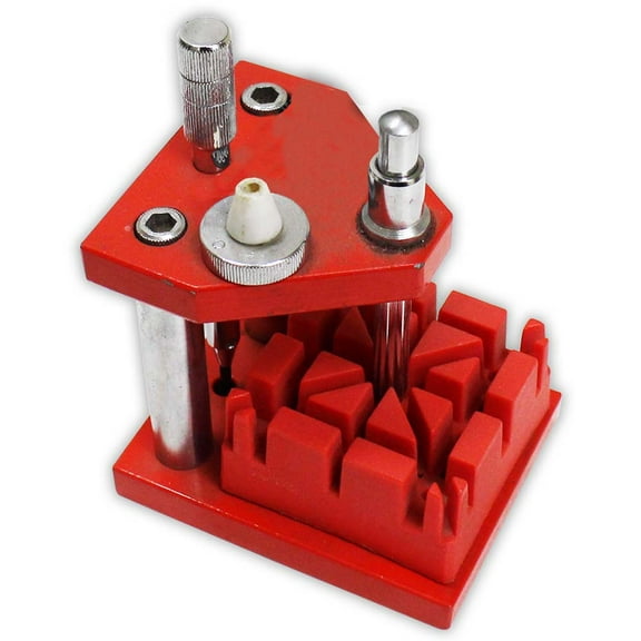 HAWK Deluxe Pin Remover Holding Press | 0.4mm-2mm Range | 8-Piece Set | Precision & Versatility in Pin Manipulation