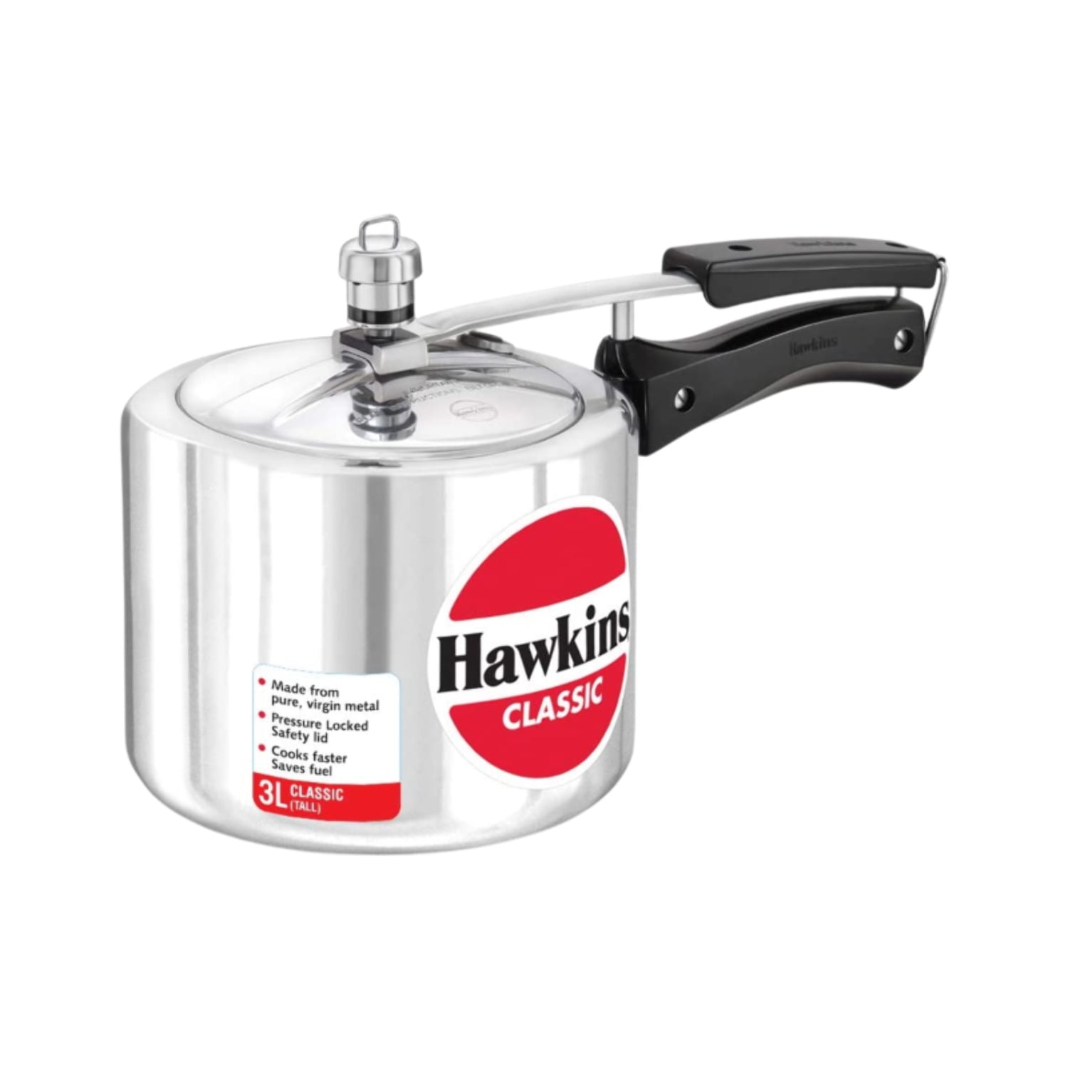Hawkins Classic 3-Liter Aluminum Pressure Cooker - Thumbnail 3