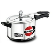 HAWKINS H56 Hevibase Induction Compatible Aluminum Pressure Cooker, 5-Liter