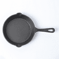 thumbnail image 1 of HAWOK Mini Pre- seasoned Cast Iron Skillet,Dia.6 inch Round pan cast iron server frying pan…, 1 of 8