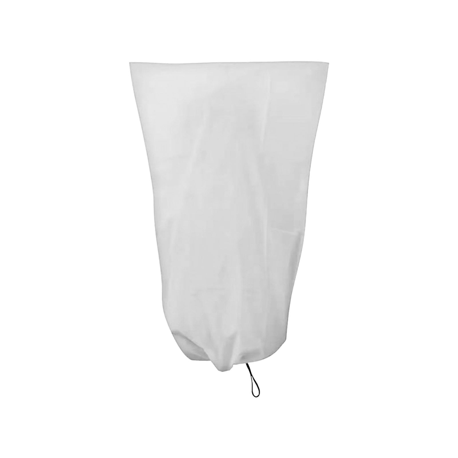 HAXMNOU Clearance Sale Protective Cover Plant Covers Large Frost Blankets for Plants Frost Cloth Plant Tree Covers Covers Bags with Zipper Drawstring White E Walmart