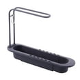 thumbnail image 1 of HAXMNOU Dish Racks for Kitchen Counter Kitchen Storage Holders Racks Telescopic Sink Shelf Soap Sponge Rack Basket Faucet Adjustable Bathroom Holder Organizer ,Clearance item! (Y), 1 of 3