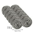 thumbnail image 1 of Heavy Duty Steel Wool Scrubber Pad, Rust-Resistant Reusable Metal Cleaning Ball for Deep Cleaning Pots, Pans, and Cookware, 1 of 7