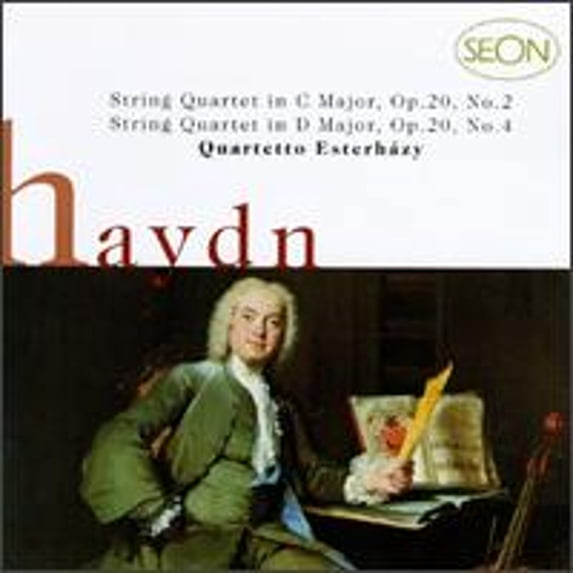 HAYDN: STRING QUARTETS IN C MAJOR, OP. 20 NO. 2 & D MAJOR,OP. 20 NO. 4 (074646295427)