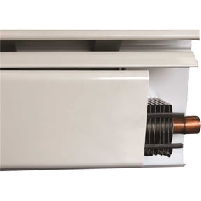 HAYDON HB750-2FA Heat Base 750 2 ft. Fully Assembled Enclosure and Element Hydronic Baseboard White