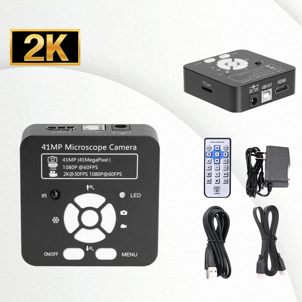 HAYEAR 41mp 2K HDMI Microscope Camera withC mount 110-240V Plug ...