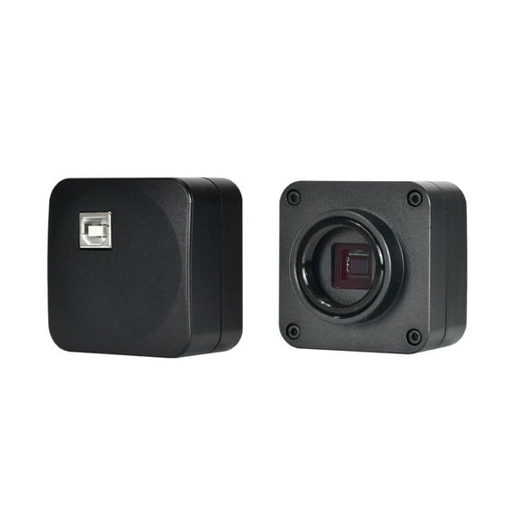 Hayear 5MP USB2.0 Color UVC Microscope Camera for Adult,Free Driver Measurement Electronic Digital Eyepiece for Repair PCB Soldering Astronomy,Compatible with WIN XP, WIN 7/8/10/11, 32/64 bit system