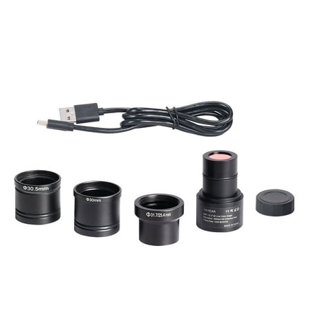 Hayear 8MP USB Type-C 2.0 Measurement Microscope for Adult Kids, Ocular Electronic Digital Eyepiece Camera for Biological Jewels Soldering,Compatible OTG to Android Phone