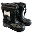 thumbnail image 1 of HAYIMI Cartoon Girls Rainboots Waterproof Round Toe Rain Boots Kids Rain Shoes For Outdoor Play With To Keep Feet Warm And Comfortable Classic Footwear, 1 of 2