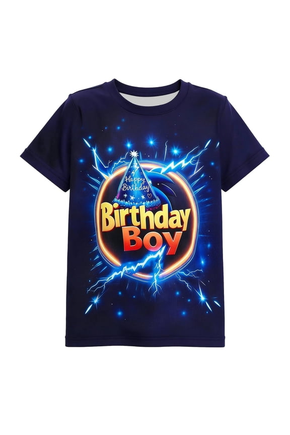 Child O-Neck T-Shirts Cool Summer Graphic Tees For Boys Playful Printed Short Sleeve Shirts Comfortable Casual For Kids Youth Daily Wear Adorable Tops