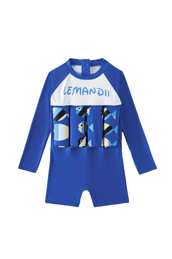 Child Summer Baby Kids Floatation Suit Float Swimwear Buoyancy For Girls Boys 1 10Years Classic Beach Bathing Suit