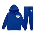 thumbnail image 1 of HAYIMI Children Fall Hoodie Pants Set, Cartoon Dog Print Long Sleeve Hooded Tops With Jogger Trousers Daily Outfit Sets Leisure Clothes Sets, 1 of 4