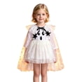 thumbnail image 1 of HAYIMI Girls Halloween Star Mesh Tutu Dress Cape For Season Party Outfit Sets Classic Clothes Sets, 1 of 4