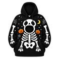 thumbnail image 1 of HAYIMI Halloween Pet Pouch Hoodie for Women Men, Funny Festive Sweatshirt With Front Pockets Carry Pouch For Small Dogs And Cats, Tops For Hoodie with Dog Carrier Pet Pouch Pocket, 1 of 7