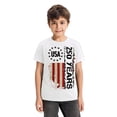 thumbnail image 1 of HAYIMI Kids O-Neck T-Shirts Knit Textured Casual Tee Shirt For Boys Soft Comfortable Daily Wear Youth Tops Lovely Dailywear, 1 of 4