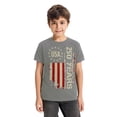 thumbnail image 1 of HAYIMI Kids O-Neck T-Shirts Knit Textured Casual Tee Shirt For Boys Soft Comfortable Daily Wear Youth Tops Relaxed Fit Dailywear, 1 of 4