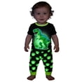 thumbnail image 1 of HAYIMI Toddler Boys Girls Short Sleeve Dinosaur Prints O-Neck Tops T Shirt Pants Casual Kids Outfit Sets Breathable Clothes Sets, 1 of 8