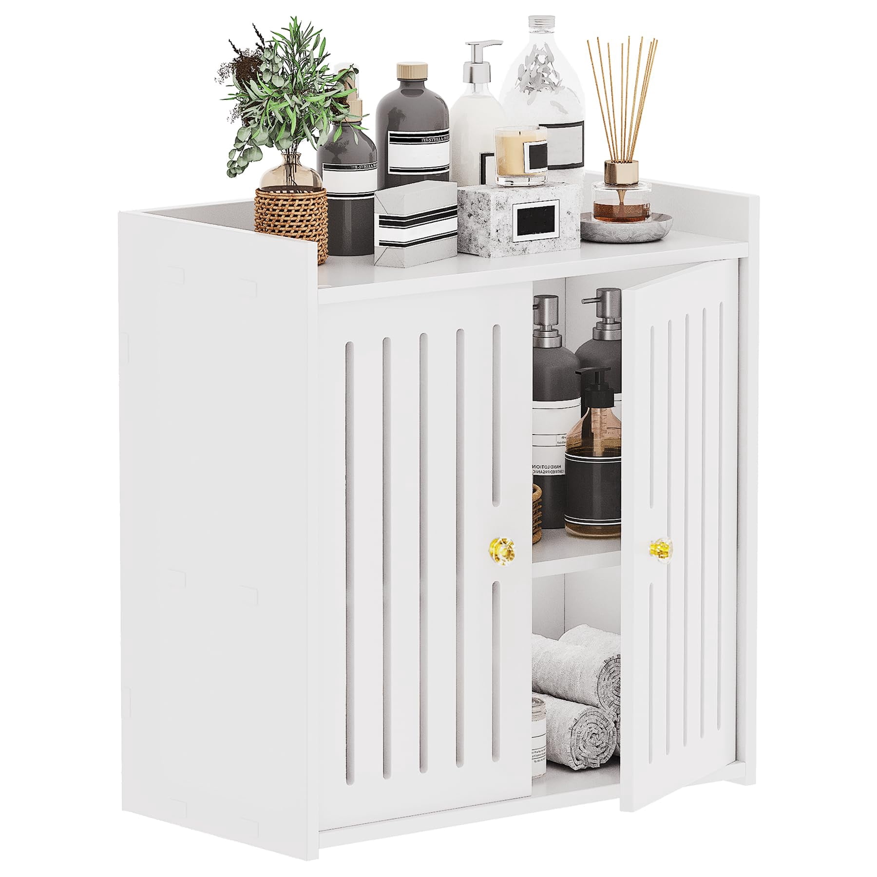 HAYOFAMY Wall Bathroom Storage Cabinet, 3-Tier Medicine Cabinet ...