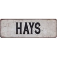 thumbnail image 1 of HAYS Vintage Look Gift Rustic Chic Metal Sign 6x18 206180036144, 1 of 1