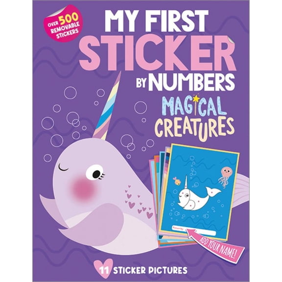 HAZEL QUINTANILLA: My First Sticker by Numbers: Magical Creatures (Paperback)