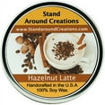 thumbnail image 1 of HAZELNUT LATTE' TIN 16-OZ. ALL NATURAL SOY CANDLE, 1 of 1