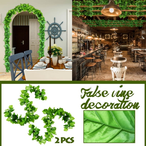 HAZIUA Flower Rattan Simulation Flower Plastic Decorative Flower Vine Plant Grape Vine Grape 5.9*5.9 in green