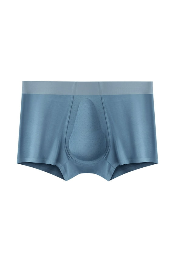 Boxer Briefs for Men Color Block Stretch Soft Comfortable Underwear Breathable Lightweight Underpants