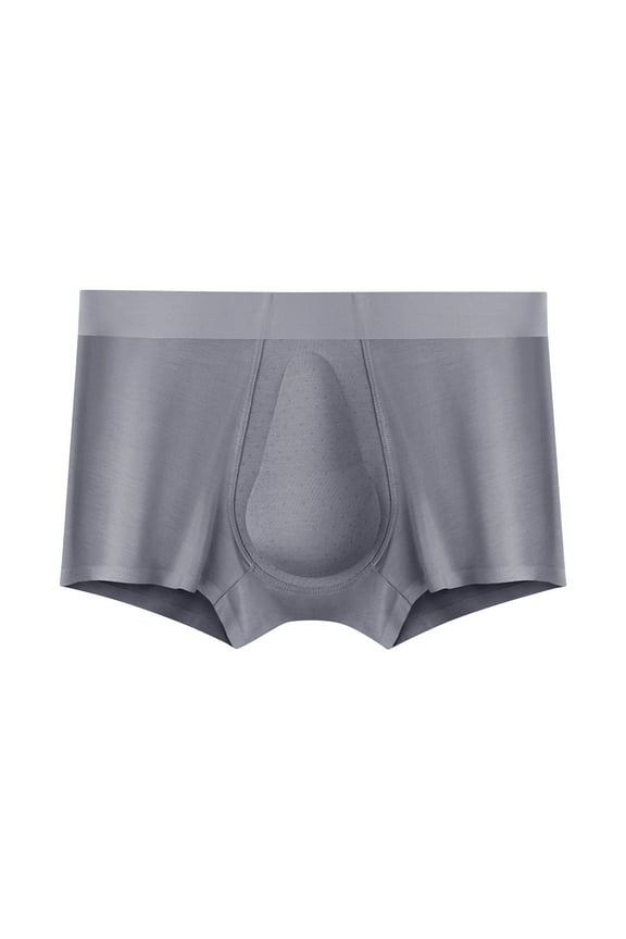 Boxer Briefs for Men Color Block Stretch Soft Comfortable Underwear Breathable Lightweight Underpants