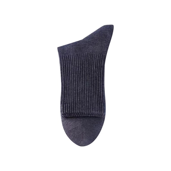 HAiming Crew Socks for Women Cotton Running Hiking Athletic Solid Color Long Socks for Hiking Running