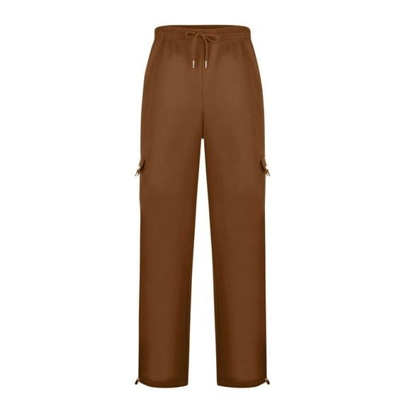 HAiming Drawstring Sweatpant for Men Elastic High Waist Jogger Pants Plus Size Casual Workout Trousers with Pockets