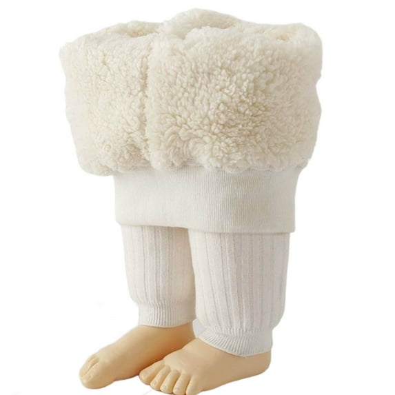 HAiming Fleece Lined Legging Pants for Girl Strenchy Thick Winter Warm Thermal Pants Solid Color Fall Trendy Clothes