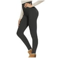 thumbnail image 1 of HAiming Fleece Lined Yoga Legging Pants Strenchy Thremal Thick Winter Warm Soft Comfy Pants Fall Winter Clothes, 1 of 3