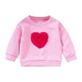 thumbnail image 1 of HAiming Girls Cotton Sweatshirts Printed Shirt Casual Crewneck Long Sleeve Kids Pullover Clothes for Kids Tops, 1 of 9