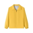 thumbnail image 1 of HAiming Kids Athletic Jacket Long Sleeve Lightweight Zipper Collared Outdoor Jacket Summer Fall Casual Workout Jacket, 1 of 9