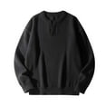 thumbnail image 1 of HAiming Knit Sweater for Men Casual Long Sleeve V Neck Solid Color Pullover Tops Winter Warm Trendy Blouse, 1 of 6