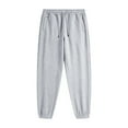 thumbnail image 1 of HAiming Mens Drawstring Sweatpants Casual Elastic Waisted Joggers Pants Athletic Workout Lounge Trousers with Pockets, 1 of 5
