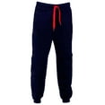 thumbnail image 1 of HAiming Mens Joggers Sweatpants Plus Size Trendy Casual Drawstring Elastic Waist Sport Atheletic Workout Trousers, 1 of 3